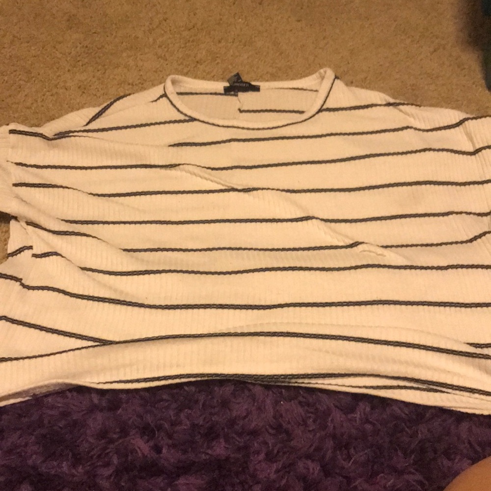 Black and white shirt
